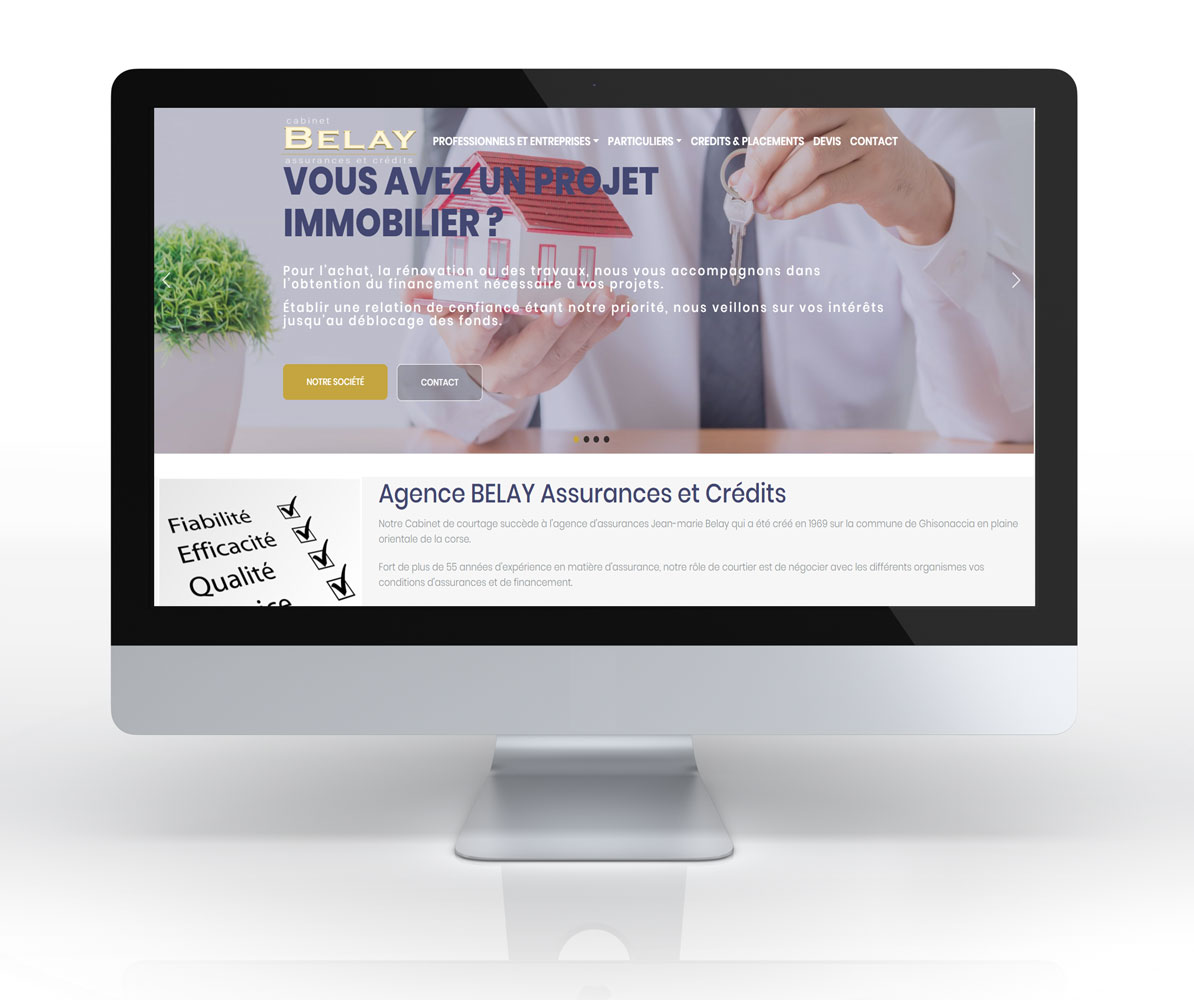 Belay – Site présentation