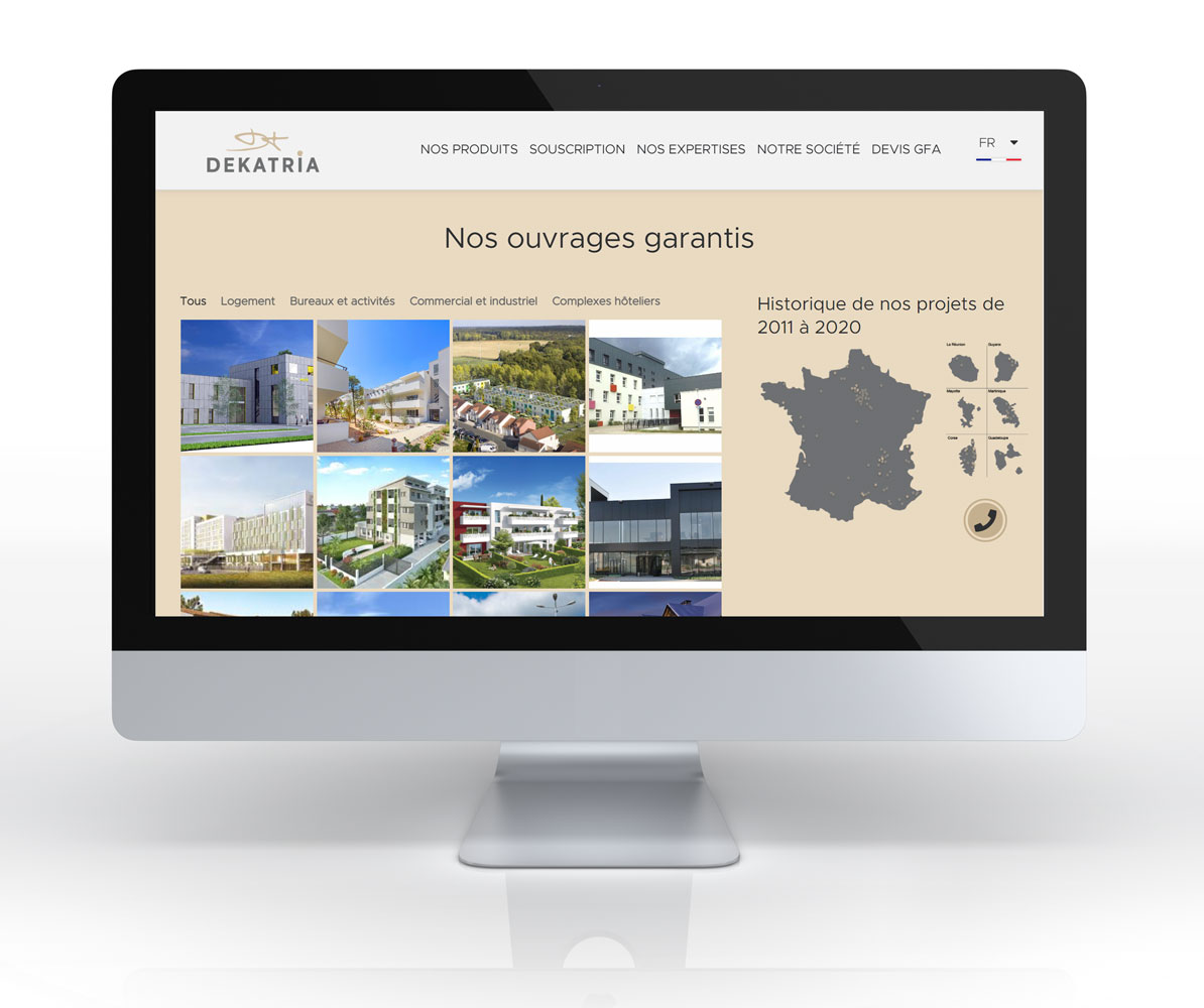 Dekatria – Site présentation