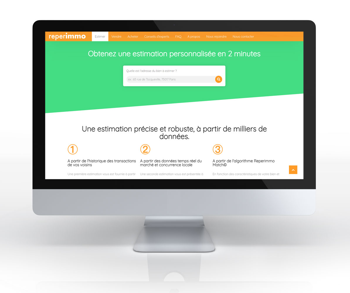 Reperimmo – Site présentation